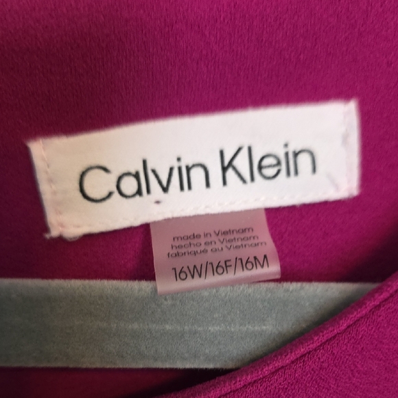 Calvin Klein Ruffle Midi Dress - Picture 2 of 4